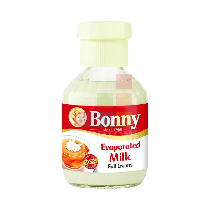 Bonny Evaporated Milk Full Cream 24*170gm